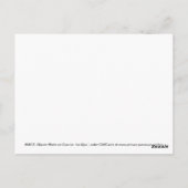 DE POETRY VAN AFBEELDINGEN BRIEFKAART (Achterkant)