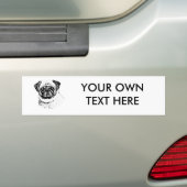 DE POG BUMPERSTICKER (Op auto)