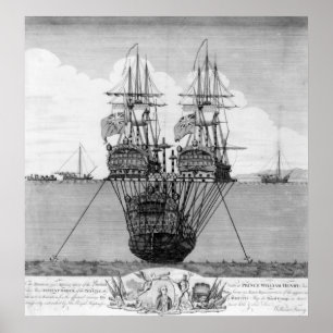 De poging om de HMS Royal te redden Poster