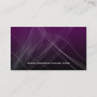 De pointe pourpre de carte de visite abstrait