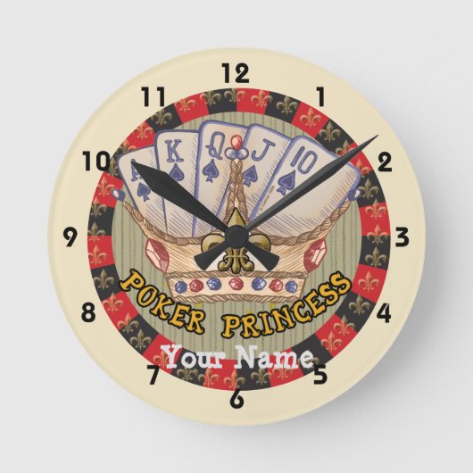 De Poker Prinses Klok (Voorkant)