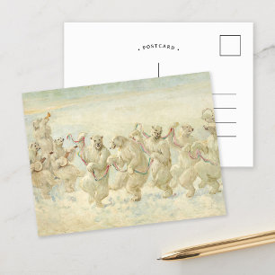 De Polar Beer Dance Frederick Stuart Church Briefkaart