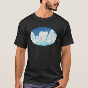 De Polar Beer Familie T-shirt