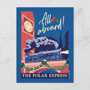 De Polar Express - Alles aan boord! Feestdagenkaart