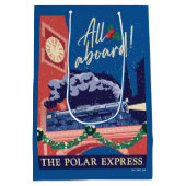 De Polar Express - Alles aan boord! Medium Cadeauzakje (Achterkant)
