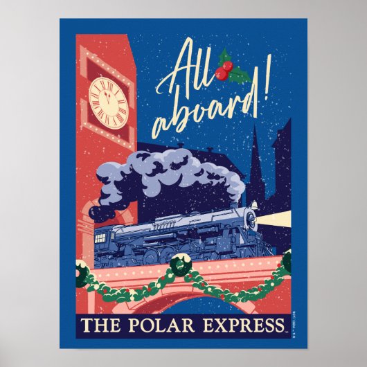 De Polar Express - Alles aan boord! Poster (Voorkant)