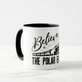 De Polar Express - Geloof |  grafisch Mok (Voorkant links)