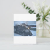 De Polar Express-motor Briefkaart (Staand voorkant)