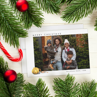 De Polar Express Sleigh Bell | Kerstfoto Feestdagenkaart