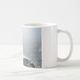 De polardrukregel zet de bocht om koffiemok