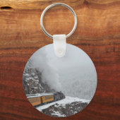 De polardrukregel zet de bocht om sleutelhanger (Voorkant)