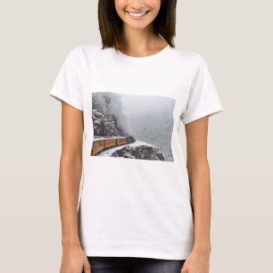 De polardrukregel zet de bocht om t-shirt