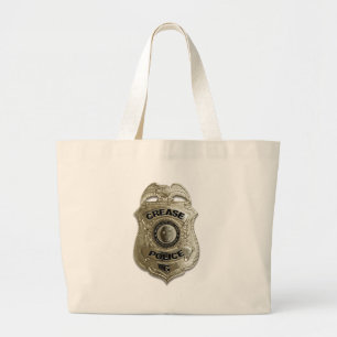 De politie van Creasen (Hockey Goalie) Grote Tote Bag