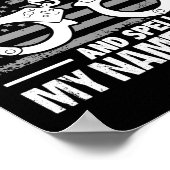 De politie van de Correctieagent van het probleem  Poster (Hoek)