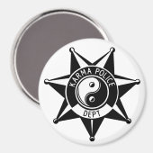 De politie van Karma. Magneet (Voorkant / Achterkant)