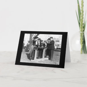 De Politiemannen en Pistolen 1914 van vrouwen Kaart