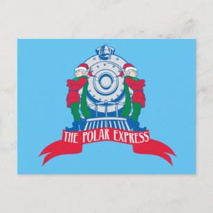 De politsexpressie   Elves met trein Briefkaart