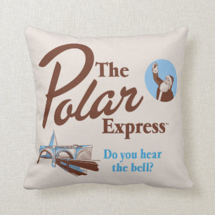 De politsexpressie "Hoor je de bel" Retro Kussen