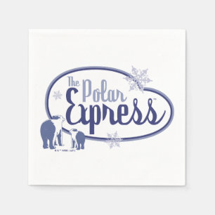 De politsexpressie   Polaire Beren Retro Grafisch Servet