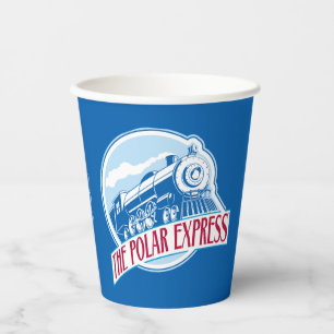 De politsexpressie Train-badge Papieren Bekers