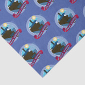 De politsexpressie |  treinkaart tissuepapier (Detail)