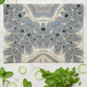 De pols van een fractale droom theedoek (Gevouwen)