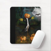 De pompoenpatch Mousepad Muismat (Met muis)