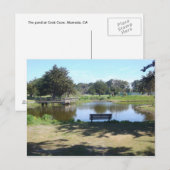 De Pond bij krabbencove Briefkaart (Voorkant / Achterkant)