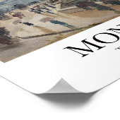 De Pont Neuf van Claude Monet Poster (Hoek)