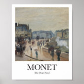De Pont Neuf van Claude Monet Poster (Voorkant)
