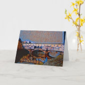 De Ponte Vecchio Kaart (Gele Bloem)
