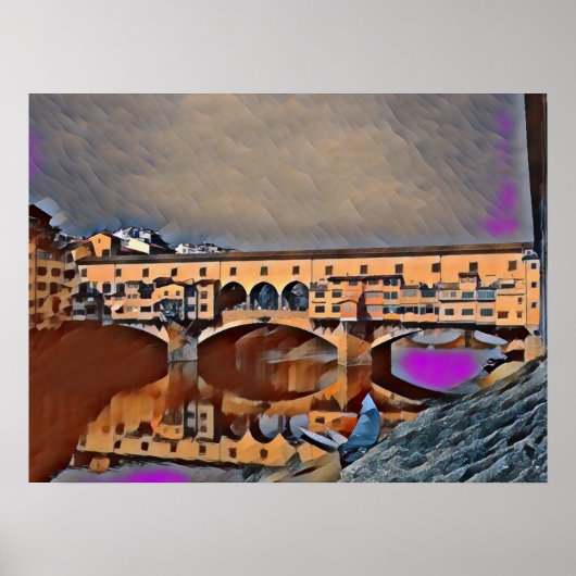 De Ponte Vecchio Poster (Voorkant)
