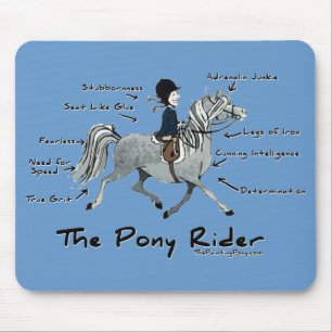 De Pony Rider Muismat