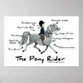 De Pony Rider Poster (Voorkant)