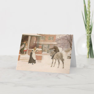 De pooier van Robert Walker Macbeth begroeten Feestdagen Kaart