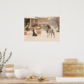 De pooier van Robert Walker Macbeth begroeten Poster (Keuken)