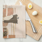 De pooier van Robert Walker Macbeth begroeten Theedoek (Quarter Fold)