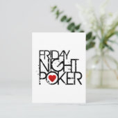 De Pook van de Nacht van de vrijdag Briefkaart (Staand voorkant)