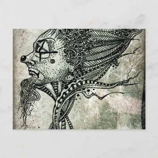 De pool briefkaart (Voorkant)