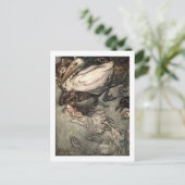 De pool van tranen briefkaart (Staand voorkant)