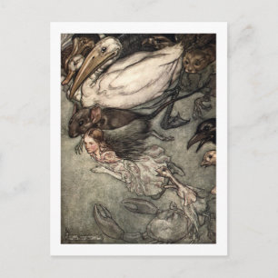 De pool van tranen briefkaart