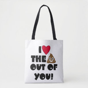 De Poop Emoji Bag horen Tote Bag
