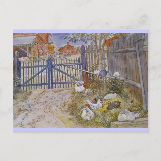 De poort briefkaart (Voorkant)