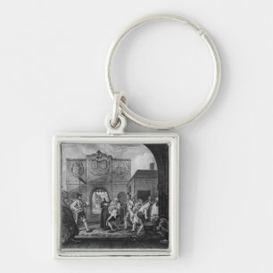 De poort van Calais of van het Roast Beef Sleutelhanger