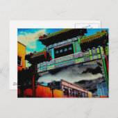 De Poort van de Chinatown Briefkaart (Voorkant / Achterkant)