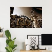 De poorten van Buckingham Palace Poster (Thuiskantoor)