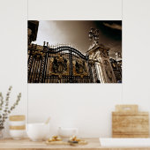 De poorten van Buckingham Palace Poster (Keuken)