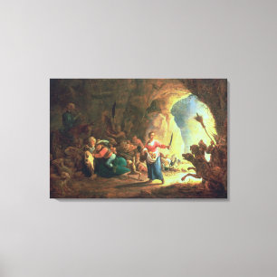 De poorten van Hades Canvas Afdruk