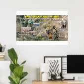 De poorten van Hades Poster (Thuiskantoor)