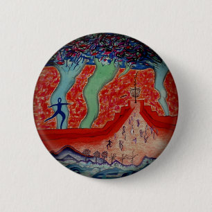 De pop ronde button 5,7 cm